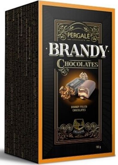 Picture of PERGALE šokolādes konfektes ar brendiju, 190g