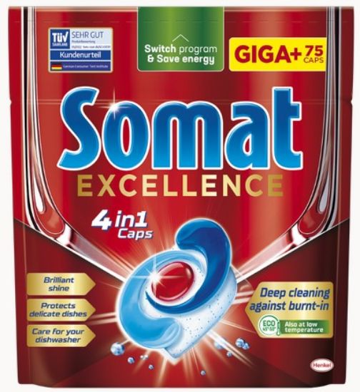 Picture of SOMAT Excellence tabletes trauku mazgājamai mašīnai,75gb