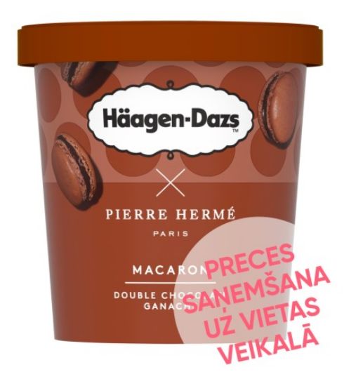 Picture of HAAGEN-DAZS Macaron šokolādes saldējums, 420ml