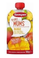 Attēls SEMPER FRUKTMUMS biezenis ar mango, no 6 mēnešiem, 110g