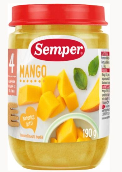 Picture of SEMPER biezenis ar mango, no 4 mēnešiem, 190g