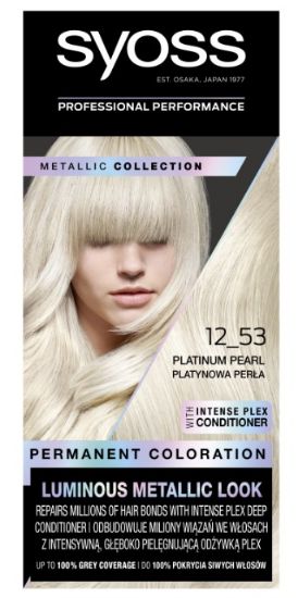 Picture of SYOSS Color matu krāsa 12-53 Platīna pērļu blonds
