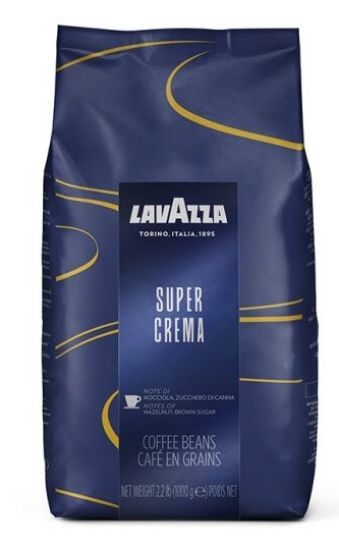 Picture of LAVAZZA Super Crema kafijas pupiņas, 1000g