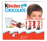 Attēls KINDER CHOCOLATE piena šokolāde bērniem, 50g