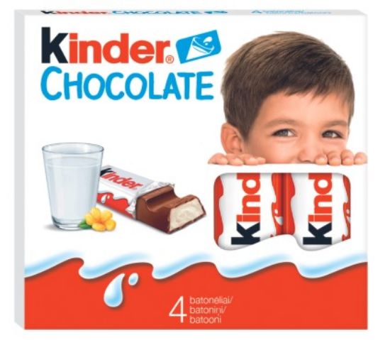 Picture of KINDER CHOCOLATE piena šokolāde bērniem, 50g