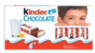 Attēls KINDER CHOCOLATE piena šokolāde bērniem, 100g