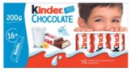 Attēls KINDER CHOCOLATE piena šokolāde bērniem, 200g