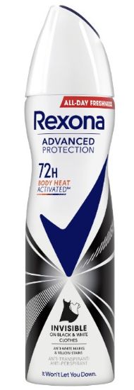 Picture of REXONA Invisible on Black&White spray dezodorants, 150ml
