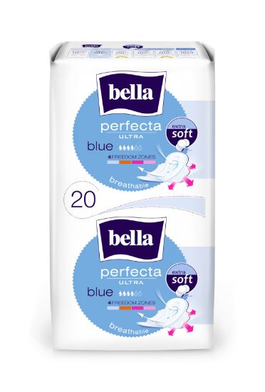 Picture of BELLA Perfecta Ultra Blue Soft higiēnas paketes, 20gb
