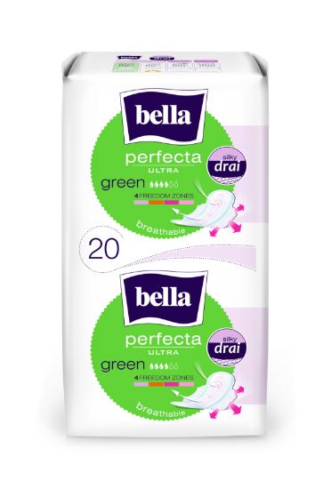 Picture of BELLA Perfecta Ultra Green Drain higiēnas paketes, 20gb