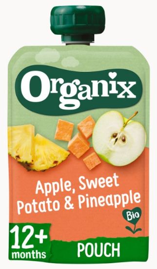Picture of ORGANIX Biezenis ar āboliem,saldo kartupeli un ananasu, 100g