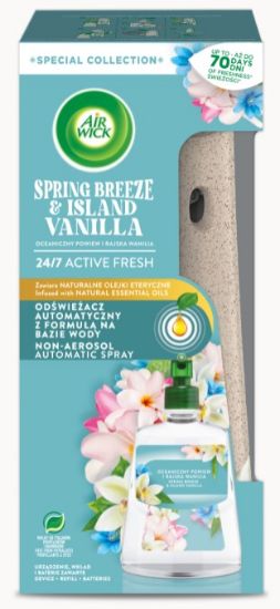 Picture of AW AF gaisa atsvaidzinātājs Spring Breeze & Island Vanilla Comp 228ml