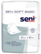 Attēls SENI SOFT BASIC higiēniskie paladziņi (60x60cm), 10gab
