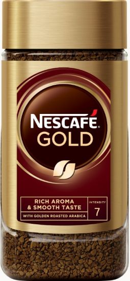 Picture of NESCAFE GOLD šķīstošā kafija ar grauzdētu malto kafiju, 200g