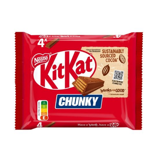 Picture of KIT KAT Chunky šokolādes batoniņš (4x40g), 160g