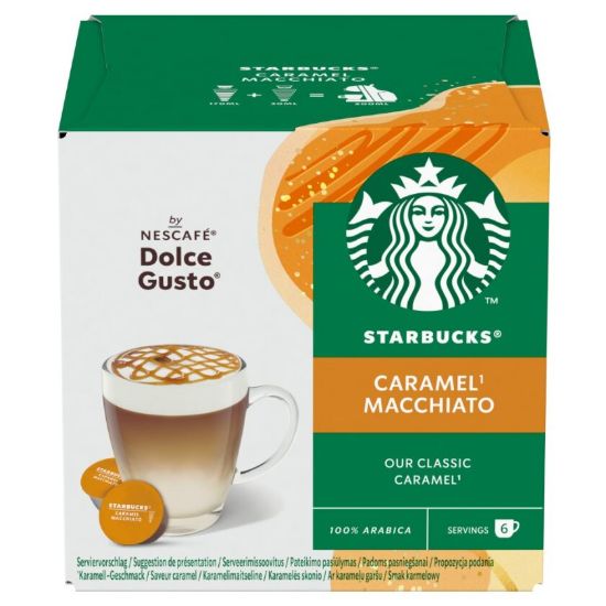 Picture of STARBUCKS Dolce Gusto kafija Caramel Macchiato 127.8g