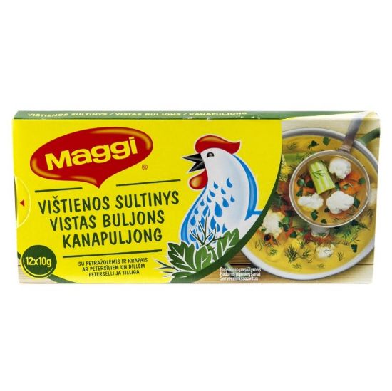 Picture of MAGGI vistas buljons ar dillēm un pētersīļiem 120g