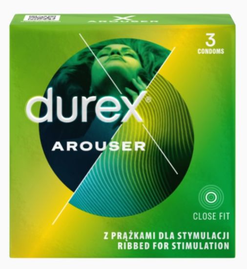 Picture of DUREX prezervatīvi Arouser N3