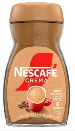 Picture of NESCAFE Classic Crema šķīstošā kafija (stikls), 100g