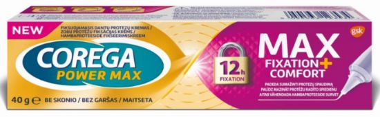 Picture of COREGA protēžu fiksācijas krēms MAX Fixation+Comfort 40g