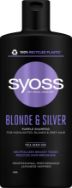 Attēls SYOSS šampūns Blonde & Silver, 440ml