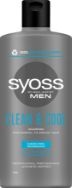 Attēls SYOSS šampūns MEN Clean&Cool, 440ml