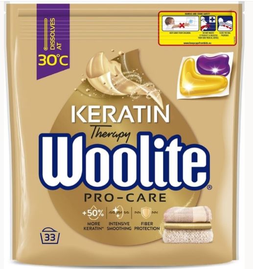 Picture of WOOLITE gēla kapsulas veļas mazgāšanai Pro Care 33gab