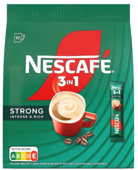 Picture of NESCAFE Strong 3in1 šķīstošā kafija (10x16g), 160g