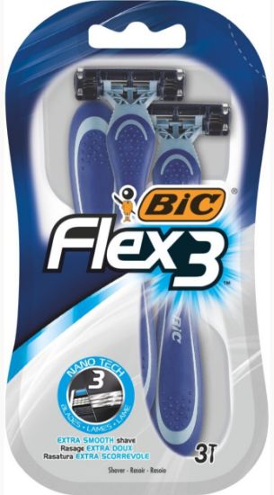 Picture of BIC FLEX3 COMFORT vienreizējie skuvekļi vīriešiem 3gab