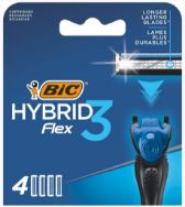 Attēls BIC Hybrid 3 Flex maiņas asmeņi 4 gab