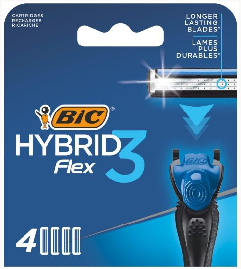 Picture of BIC Hybrid 3 Flex maiņas asmeņi 4 gab