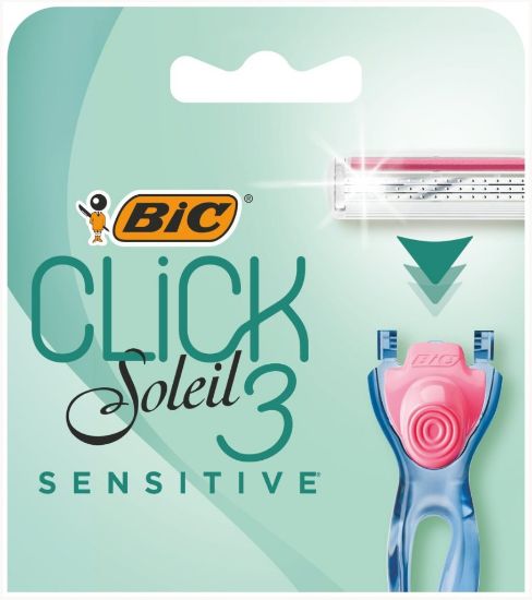 Picture of BIC SOLEIL CLICK 3 SENSITIVE maiņas asmeņi 4gab