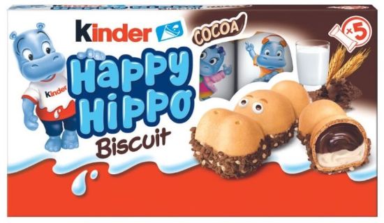 Picture of KINDER cepumi ar pienu un kakao HAPPY HIPPO, 103.5g