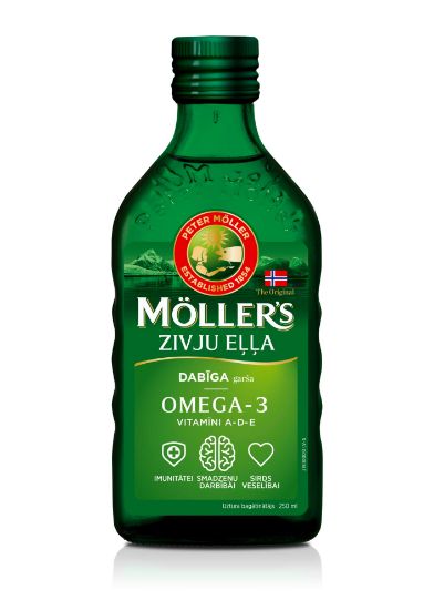 Picture of MÖLLER'S zivju eļļa (Dabīga garša), 250ml