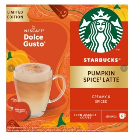 Picture of STARBUCKS Dolce Gusto kafija Pumpkin Spice Latte 129g