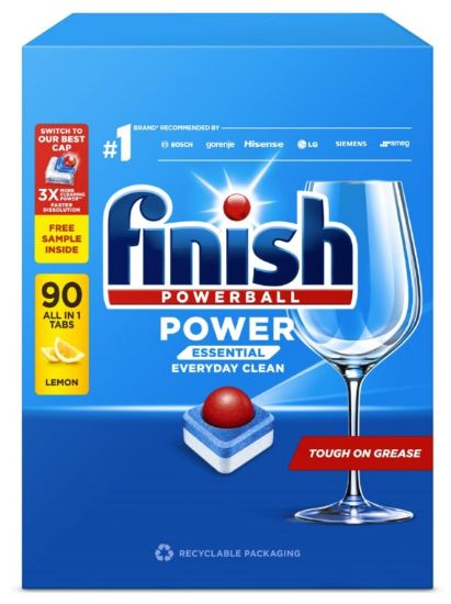 Picture of FINISH Power Lemon 90 + Ultimate Plus 2 kapsulas, 92gab