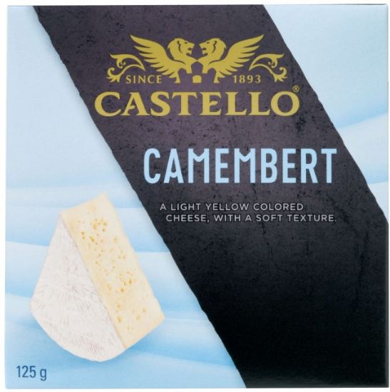 Picture of CASTELLO Dāņu Camembert, 125g