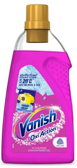 Picture of VANISH OXI ACTION Pink traipu tīrīšanas gēls 1,5l