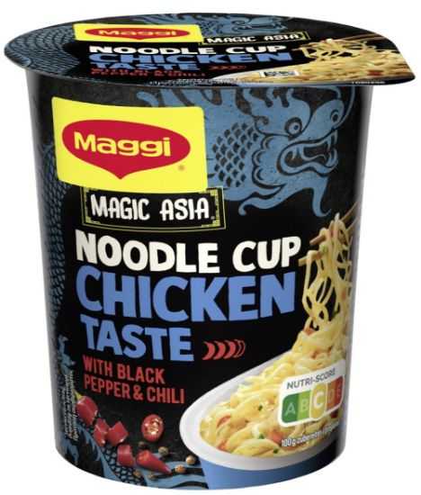 Picture of MAGGI Magic Asia nūdeles ar pikantās vistas garšu trauciņā, 63g