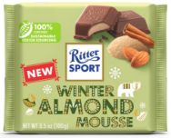 Attēls RITTER SPORT piena šokolāde Almond Mousse, 100g