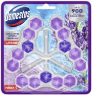 Attēls DOMESTOS POWER 5 trio tualetes bloks LAVANDER, 3x50g