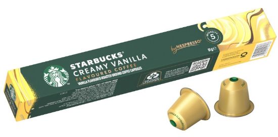 Picture of STARBUCKS NESPRESSO kafijas kapsulas Creamy Vanilla, 51g 10 kapsulas