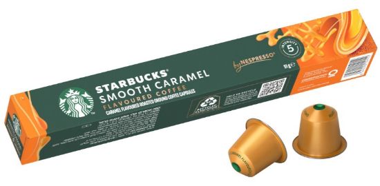 Picture of STARBUCKS NESPRESSO kafijas kapsulas Smooth Caramel, 51g 10 kapsulas