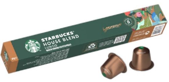 Picture of STARBUCKS NESPRESSO kafijas kapsulas House Blend, 57g 10 kapsulas