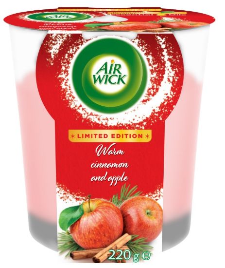 Picture of AIR WICK aromātiskā svece Apple & Cinnamon 220g