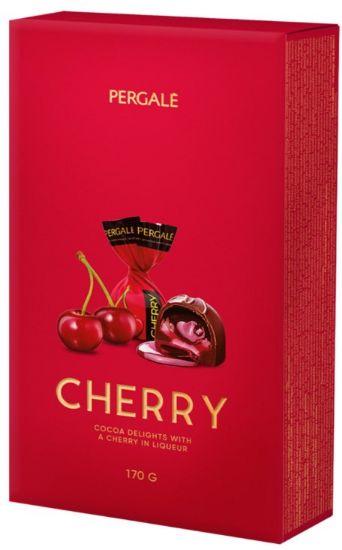 Picture of PERGALE konfektes CHERRY ar ķiršu liķieri 170g