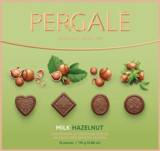 Picture of PERGALE piena konfekšu izlase Hazelnut, 110g