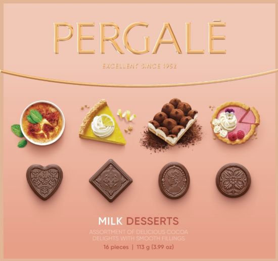 Picture of PERGALE piena konfekšu izlase Desserts, 113g