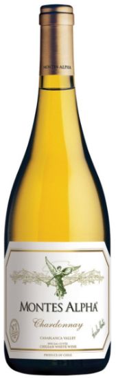 Picture of MONTES ALPHA Chardonnay baltvīns 2022 14% 0,75l