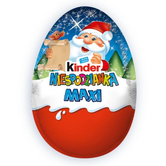 Picture of KINDER SURPRISE MAXI šokolādes ola, 100g